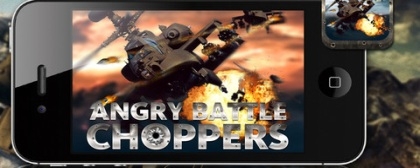 Another FREE game for iOS - Angry Battle Choppers - A Helicopter War Game