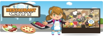 Facebook game Restaurant City - time to finish the meal