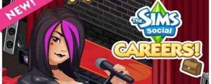 FB hra The Sims Social - work and career