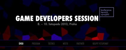 Game Developers Session 2013 next month in Prague