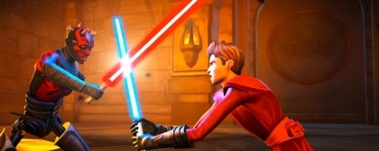 MMO Clone Wars Adventures - welcome Darth Maul