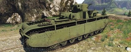 MMO War Thunder : The T-35