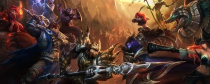 MOBA League of Legends - Doom Bots begin