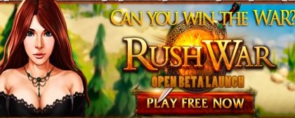 New browser Rushwar - Open Beta is here