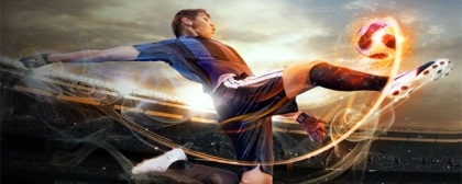 Football with new browser game Striker Superstars