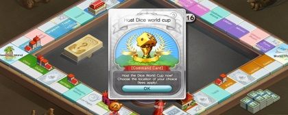 Impressive tabletop online game Dice Venture