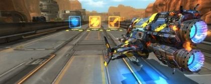 Racing MMO Quantum Rush - New track