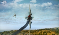 German planes in MMO World of Warplanes 