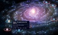 Santa visits browser game Star supremacy
