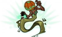 Facebook game Pocket God and its Halloween content