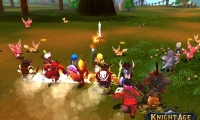 MMO Knight Age and their surprise for the players