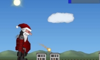 Giant evil robotic santa rampage