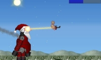 Giant evil robotic santa rampage