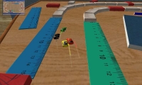 Mini-cars racing