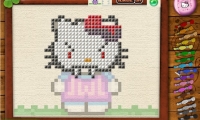 Sewing Hello Kitty