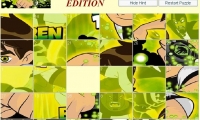 Ben 10 Sliding Puzzle Extreme