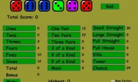 Maxi Yahtzee