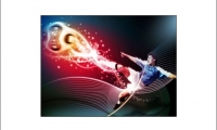 Soccer poster puzzle jigsaw