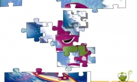 Barney donosaur kids puzzle