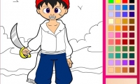 Pirate Pepe Coloring