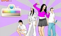 Coloring Hannah