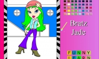 Bratz Jade Coloring 2
