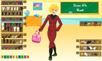 School Girl Barbie Dress Up