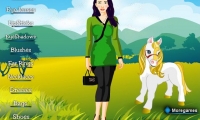 Shetland Pony Girl Dress Up
