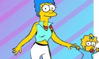 Marge Simpson Dress Up Game