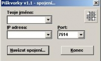 Piškvorky v síti TCP/IP