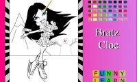Bratz Cloe Coloring 4