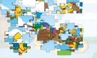 Puzzle: The Simpsons family