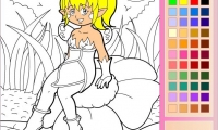 Fairy Tina Coloring