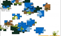 Puzzle aliens simpsons