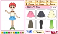 Bratz girl dress up