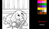Puppy Dogs Coloring Book