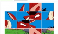Lion King Slider Puzzle