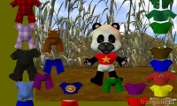 Panda dress up