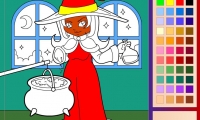 Witch Dorothy Coloring
