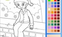 Fairy Boy Coloring