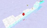 Block Man Snow