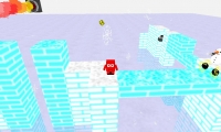 Block Man Snow