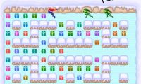 Stick Santa Gift Collect