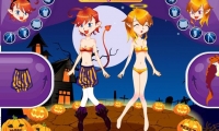 Halloween Devil Twins