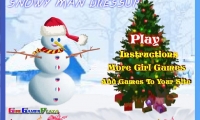 Snowy Man Dressup	 
