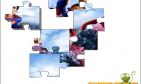 Superman puzzle jigsaw