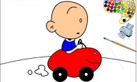 Baby Car Coloring 