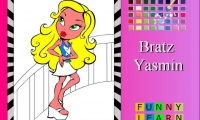 Bratz Yasmin Coloring 2