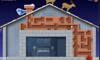 Santa Chimney Trouble