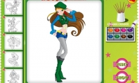 Winx Club Coloring